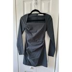 ZARA  Pleated Long Sleeve Mini Dress Photo 4