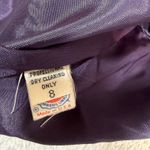 Renlyn Petite Plaid Wool Blend Jacket Career Wear Made in USA Size 8 Vintage Purple Photo 3