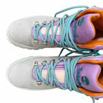 Timberland  Women's Gray and Lavender Leather Winter Boots Photo 5