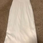 Lulus White Fitted Dress Photo 0