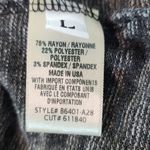 Bella Dahl Charcoal Gray Soft Knit T-shirt Midi Dress Size Large Cozy Gray Dress Photo 5