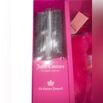 Juicy Couture Pink Fuzzy free love mini tote and barrel coin purse. Photo 1