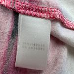 St. John Nordstrom Brush Striped Long Sleeve Top Red White Black Size Small Photo 7