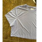 Adidas  Train Essentials Boxy Workout Tee Violet Tone Size Large Photo 4