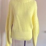 ZARA Yellow Blogger Fave Baloon Sleeve Puffy Preowned RARE M Oversized Photo 8