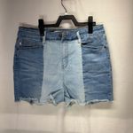 Judy Blue  Distressed Blue Jean‎ Shorts Mid-Thigh Photo 2