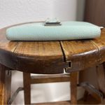 Kate Spade Leather Pebbled Medium Wallet Seafoam Green Great condition Early 90s Photo 3