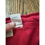 st. john's bay 100% Cotton Red Skirt Womens Large Tall Maxi Modest Vintage 90s Photo 4