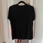 Just Cavalli  Flamingo Print Tee Short Sleeve Size Small Color Black Pink Red Photo 5