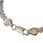 Twisted Rope Italian Bracelet 925 MILOR Made in Italy Tricolor Photo 4