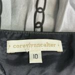 Anthropologie  Corey Lynn Calter Vintage Strapless Silk Dress Size 10 Photo 11