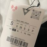 ZARA NWT Sailor Collar Dress, Navy and White Size Small Photo 10