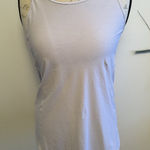 Lululemon Racerback Shirt Women Size 8 Purple Athletic Gym Shirt Running Top Photo 0