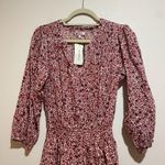 Sundry NEW Sz 2=US S Small Evereve Ditsy Smocked Dress Floral Blouson Mini Dress Photo 3