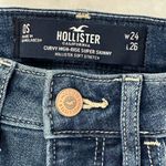 Hollister Curvy High Rise Super Skinny Blue Jeans with Modern Gradient Photo 1