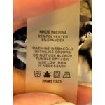 Vince Camuto  Black And‎ White Tie Dye Sleeveless Jumpsuit Size M Photo 10