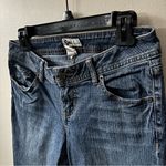 SO  Low Rise Dark Wash Bootcut Jeans Photo 1