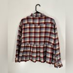 Lucky Brand  Women’s Plaid Western Babydoll Shirt XXL Photo 6