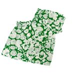 J.Crew  Smocked One-Shoulder Top Kelly Green Floral S Photo 1