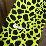 Nike Pro Dri Fit Neon Green Black Animal Print Tight Leggings M NWOT Photo 4