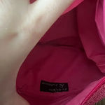 Cottagecore pink straw floral y2k bag Photo 2