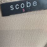 Scobe  mocha chiffon halter maxi dress size size small Photo 4