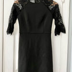 Lace Dress New with Tags Women’s Size 4 Mantos Eternity Formal 3/4‎ Sleeve Black Photo 0