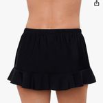 Aqua Green Women's Standard Ruffle Skirted Bottom Photo 2