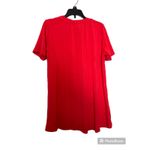 Johnny Was  orange-red Favorite Short Sleeve Crew Neck‎ Swing Tee size S Photo 1