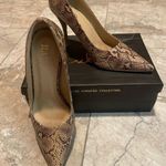 Lulu’s Brown Snake Print Women's Heels Size 8.5 Photo 0