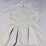 Ivanka Trump Gray Pleated Midi Dress Halter Neckline Photo 6