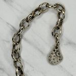 Silver Textured Medallion Chain Belt Animal Print One Size (OS) ✨ Photo 10