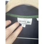 Lacoste Preppy Polo Shirt Women XL Navy Blue Classic Fit Private School Casual Photo 2