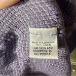 Flax  Sleeveless Linen Purple Dress Size Large Photo 4