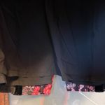 New York & Co Eva Mendes Rose Embossed Plus Skirt Lined Embroidered Size 18 Black Photo 6