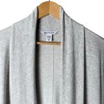Athleta Pranayama Restore Wrap Open Front Cardigan Light Heather Grey, Size XXS Photo 2