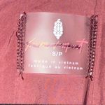 NWT Free People FP Movement Fleecy Sherpa Scrunchy Pippa Jacket in Burgundy Red Photo 4