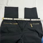 Michael Kors Black Chinos Sleek Straight-Cut Photo 4