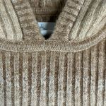 Aerie Offline By  Size XS Ribbed Cropped Sweater Hoodie Brown Ombré Long Sleeve Photo 5