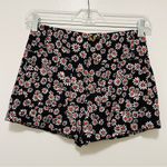 Anthropologie Maeve The Colette Shorts in Black Floral Sz.25 Petite NWT Photo 5