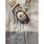 We Wore What NWT  Cut Out Denim Mini Skirt Women's L Blue Light Wash High Waist Photo 3