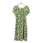 Vintage Hawaiian Reserve Green Floral Muumuu Dress Size Large Made in Hawaii USA Photo 6