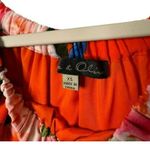 Rose + Olive Elastic Off The Shoulder Floral Mini Flowy Ladies Dress SZ XS Photo 2