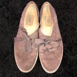 UGG Australia Carilyn ribbon sneakers suede leather slip on shoes brown size 9 Photo 1