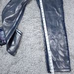 BDG  Cowboy Jeans High Rise Straight Relaxed Blue Silver Painted Women's Size 27 Photo 7