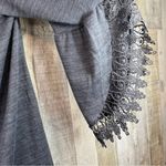 Win Win Size (L-XL) Open Sleeve Gray Lace Over Sized Tunic Wear on/off S… Photo 5