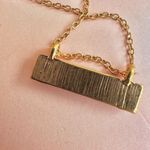 Gen 3 Jewels gold rose colored bar necklace Pink Photo 5