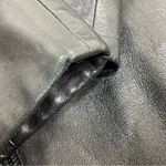 wilson's leather Black Leather Full Zip Jacket Thinsulate Lining L Photo 4