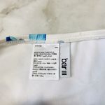 Bar III Side Tab Hipster Bikini Bottoms Size S White Floral Iris New Photo 3