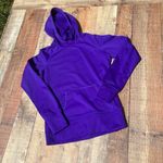 Nike Therma-Fit | Women's Purple Drawstring Fingerholes Funnel Hoodie Sz S Photo 0